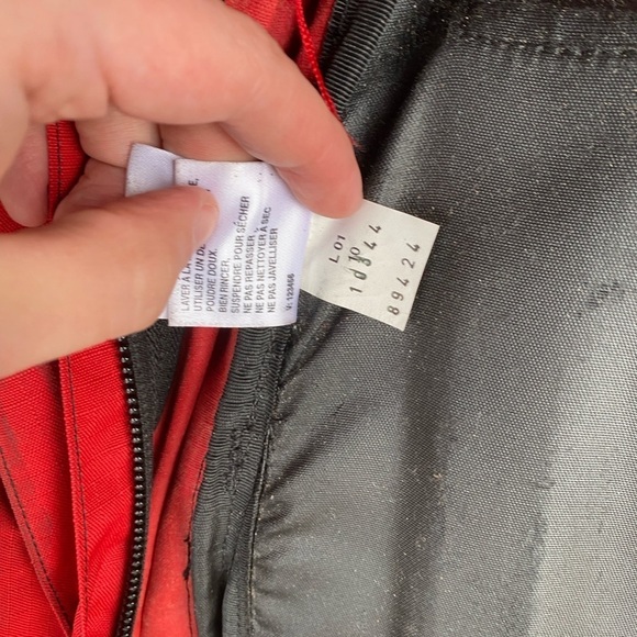 Vintage 90s The North face Tripper Hiking Backpack Red - Picture 13 of 16